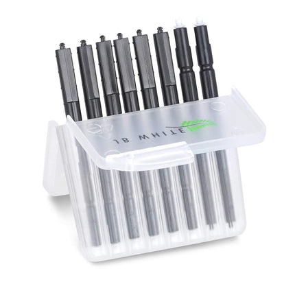 JB White 32x Hearing Aid Wax Filters, Replacement Filters, Compatible with Widex Nanocare Wax Guards | Oticon ProWax MiniFit | Phonak Cerustop Wax Guards | Resound Hearing Aid Filters (Ø 1.3mm)