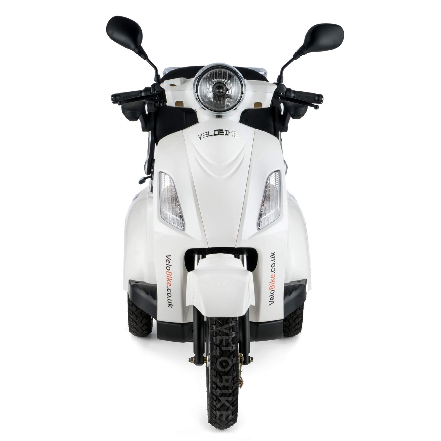 Ztech electric mobility scooter, electric vehicle, senior vehicle, electric scooter, adult e-tricycle, 12 km/h (white)