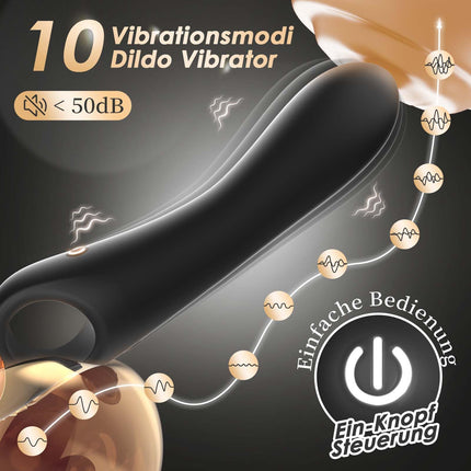 Vibration for women dildo vibrator sex toy for women and couples extreme sex - portable massage stick for women sex with 10 modes strong and quiet vibrators for women G-spot clitoris stimulation