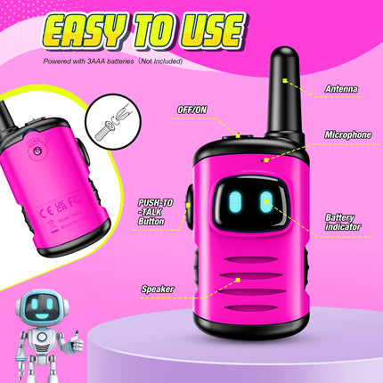 Adeokay toys for girls aged 3, 4, 5, 6, 7, 8, 9, years, gifts for girls aged 3-12, gift ideas, walkie talkie games for children, birthday gifts for girls, radios for children, garden toys for outdoors