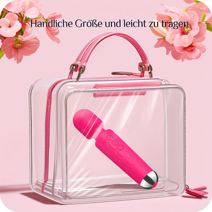 Vibration for women, G-spot vibration for women squirting, dildo, sex toy for women, 20 patterns 8 speeds, quiet waterproof, sex toy for women extremely hard (Rose Red)