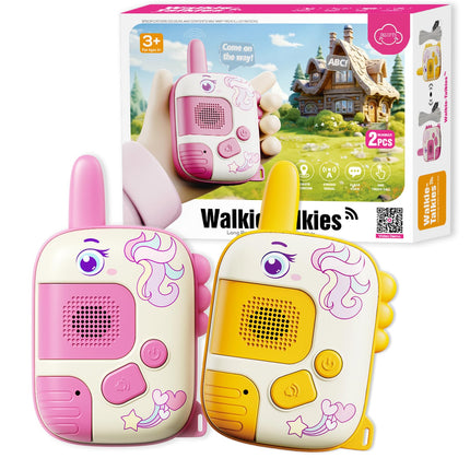 Unicorn Gifts for Girls - Walkie Talkie Children's Toy Gifts Boy Girl 3-10 Years Toys from 3 4 5 6 7 8 Years Boy Girl Outdoor Games for Children Walkie Talkie Gifts Children