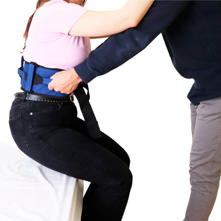 PEPE Mobility - Transfer belt with 7 handles, transfer aid bed wheelchair, lifting aid for people with limited mobility (1 piece)