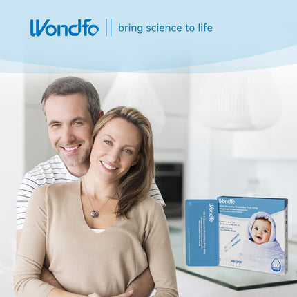 Wondfo Ovulation Test 20x LH 0-65mIU/ml Continuous Ovulation Day Prediction Fertility Test Strips Quantitative Ovulation Tests for Women at Home Pinpoint 2 Peak Fertility Days
