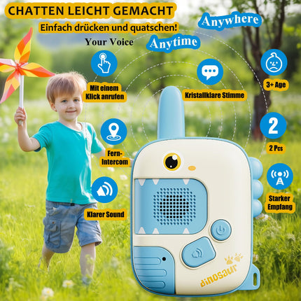 Games from 4 years - Walkie Talkie children dinosaur toys from 3 4 5 6 7 8 years outdoor games for children gifts boy girl 3-10 boy girl walkie talkie gifts Easter gifts children