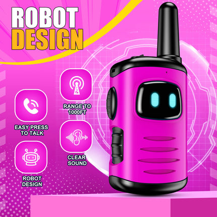 EUTOYZ Walkie Talkie, 4 5 6 7 8 Year Old Girl Gifts for 3-12 Year Old Girls Toys Age 5-9 Years Kids Toys for Girls Children Walkie Talkies Outdoor Toys Walky Talky Spy