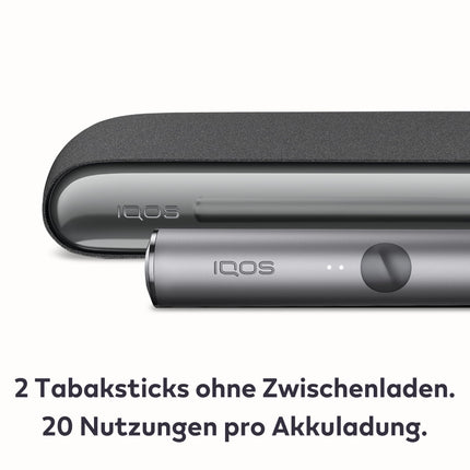 IQOS ILUMA Kit Pebble Grey - Tobacco Heater (in 5 colors) - for TEREA Tobacco Sticks - our best alternative to cigarettes