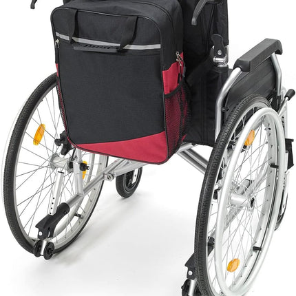 Biscay Mobility Bag - Red | Wheelchair and Mobility Scooter Bag Accessories, Wheelchair and Mobility Scooter Bags, Mobility Scooter Bag, Wheelchair and Mobility Scooter Accessories