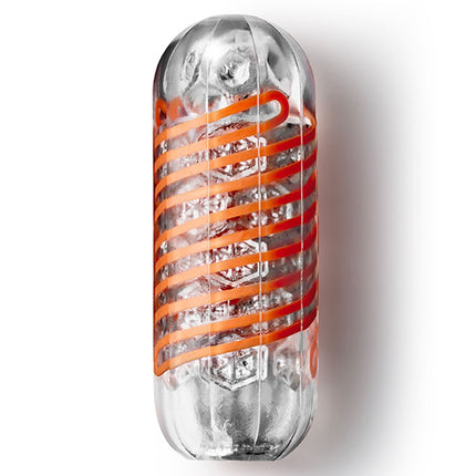 TENGA Spinner Reusable Masturbation Aid for Men, Red, 1 Piece (1 Pack)