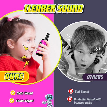 Adeokay toys for girls aged 3, 4, 5, 6, 7, 8, 9, years, gifts for girls aged 3-12, gift ideas, walkie talkie games for children, birthday gifts for girls, radios for children, garden toys for outdoors