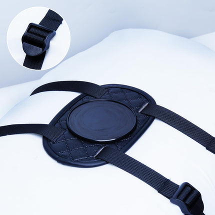PU suction cup dildo holder, adjustable leather sex strap for attaching to pillows or furniture, sex swing, sex chair, dildo holder, dildo machine, adult sex toy with suction cup dildo and base