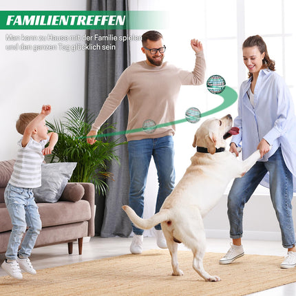2025 Hover Ball Flying Ball - Flying Orb Ball Magic Spinner with LED Light Drone for Kids Boomerang Aircraft Toy Gifts for Boys Girls Indoor Outdoor Fidget UFO (Green)