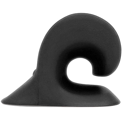 Shoulder Relaxation Pillow, Neck Stretching Device for Jaw Joint Pain Relief and Cervical Spine Alignment, Chiropractic Pillow, Neck Stretcher, Black
