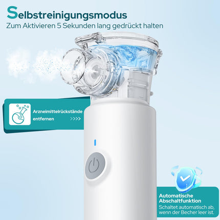 Quiet portable inhaler, inhaler for children & adults, portable inhaler for children