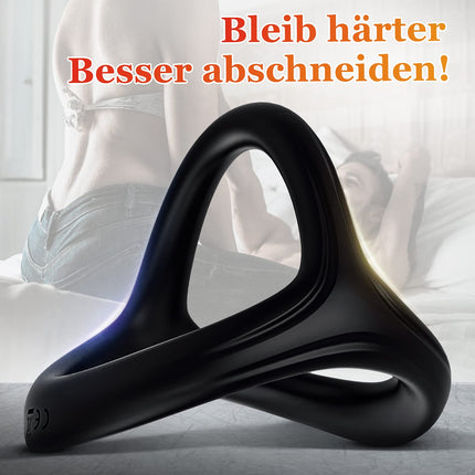 Triangular Penis Rings Sex Toy for Men Extreme - Premium Silicone Penis Ring with Testicle Ring Belt, Stretchable Cock Rings for Men Time Delay Erotic Sex Toys for Couples Extreme Sex