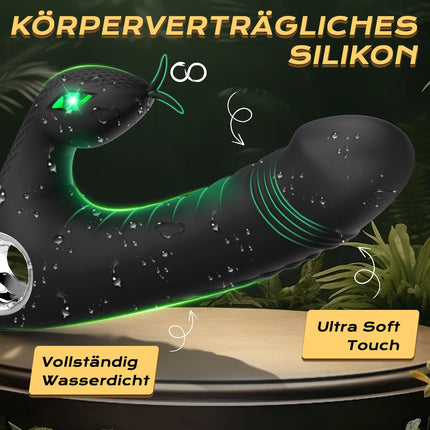 Dildo Vibrator Sex Toy for Women, Vibrator Sets for Women Clitoris Stimulator for Her, G-Spot Vibrators with Clitoris Stimulation with 10 Vibration Modes Sex Toys for Couples Sex Toy
