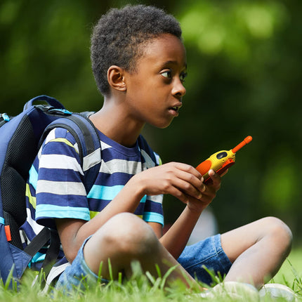 Walkie Talkie Kids, HPROMOT Walkie Talkies Rechargeable, 16-Channel Children's Toy for 3-12 Year Olds, Adventure, Camping, Hiking