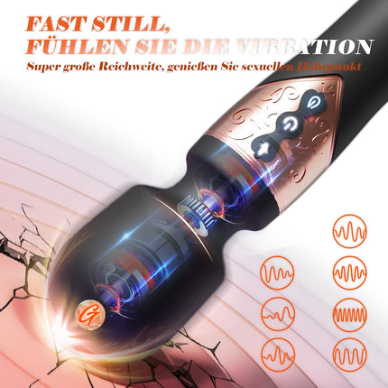 Dildo Vibrator Sex Toys for Women, Vibration for Women Vibrator Sets for Women Clitoris Sex Toys, Sex Toyset for Woman with 10 * 7 Mode Couple Vibrators, Prostate Massager