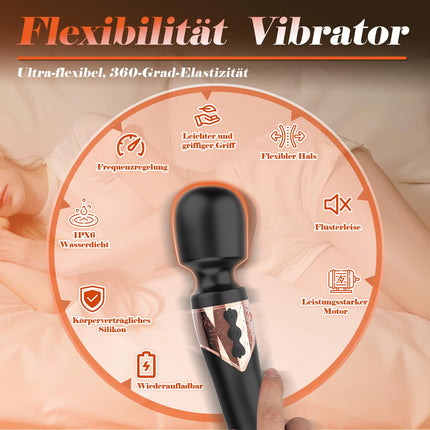 Dildo Vibrator Sex Toys for Women, Vibration for Women Vibrator Sets for Women Clitoris Sex Toys, Sex Toyset for Woman with 10 * 7 Mode Couple Vibrators, Prostate Massager