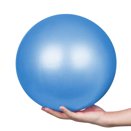 flintronic Exercise Ball Small Pilates Ball, 25cm Soft Yoga Ball, with Inflatable Straw, Anti-Burst Exercise Ball for Yoga, Pilates, Balance, Physiotherapy, Stretching and Core Fitness