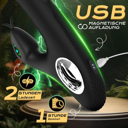 Dildo Vibrator Sex Toy for Women, Vibrator Sets for Women Clitoris Stimulator for Her, G-Spot Vibrators with Clitoris Stimulation with 10 Vibration Modes Sex Toys for Couples Sex Toy