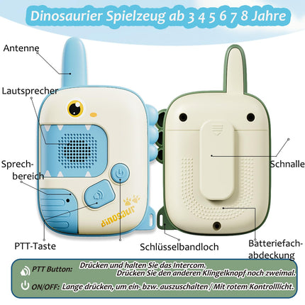 Games from 4 years - Walkie Talkie children dinosaur toys from 3 4 5 6 7 8 years outdoor games for children gifts boy girl 3-10 boy girl walkie talkie gifts Easter gifts children