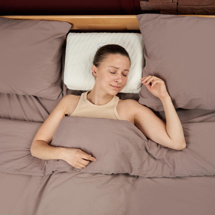 ODOXIA Memory Foam Piercing Pillow | Piercing Pillow for Side Sleepers | Relieves Ear Pain | Comfortable Pillow with Cutout | Earring Pillow for CNH | Reduces Ear Pressure