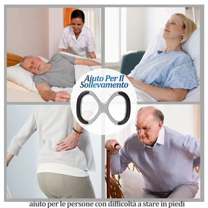EASACE Lift assisted standing aid, stand-up aid, universal standing aid, portable medical support for elderly people, overweight patients or people with disabilities