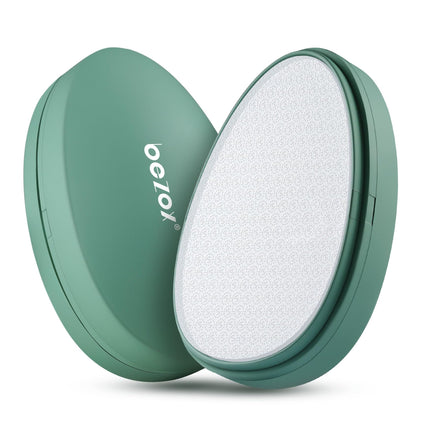 BEZOX 2-in-1 Nano Glass Callus Remover - Highly effective callus file for velvety soft feet - Professional foot care, safe & fast. For callus removal on wet and dry feet.