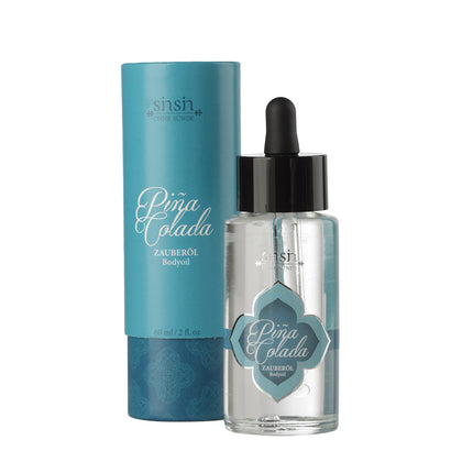 Magic Oil Original Dildofee SINSIN - warming oil - fruity and kissable - Made in Germany (Pina Colada)