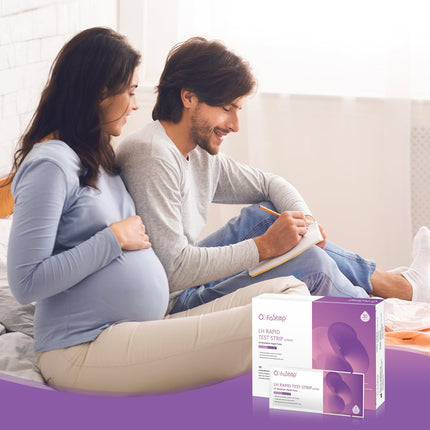 Fastep 30 pieces ovulation test kit LH test strips ovulation test fertility test for women