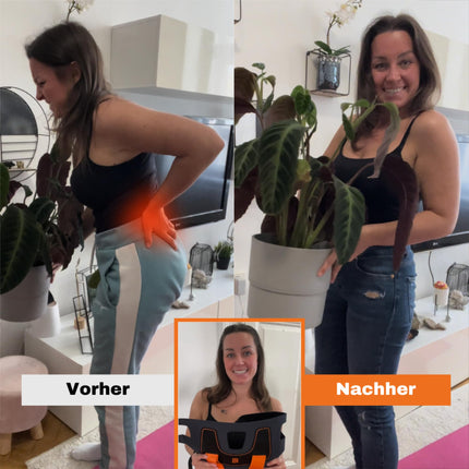 ROOZENBELT Back Stretcher Belt – Effectively relieves back pain – For intervertebral discs, spine & back muscles – Developed by certified physiotherapist Eric Roozendaal
