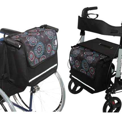 SENIORI Rollator/Wheelchair Bag Rollator Bag Wheelchair Bag Universal (1st Circle)