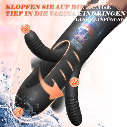 Dildo Vibrator Sex Toys for Women, Vibration for Women Vibrator Sets for Women Clitoris Sex Toys, Sex Toyset for Woman with 10 * 7 Mode Couple Vibrators, Prostate Massager