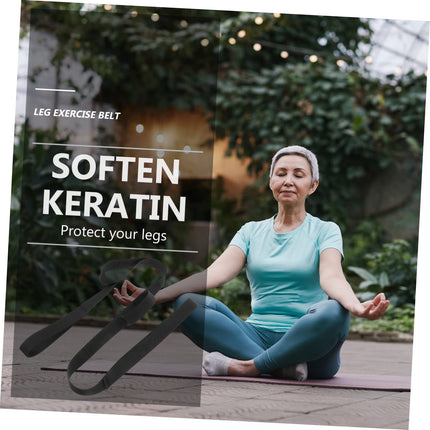 KOMBIUDA Leg Lifter Strap for Seniors Practical Leg Assist for Training and Fitness Stable and Durable For Stretching and Flexibility Versatile Use for Rigid Exercises