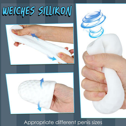 Reusable Masturbation Aid Masturbation for Men Sex Toys for Men Masturbator Cup Sex Toys Masturbators Pocket Pussy 3D Realistic Pocket Pussy Blowjob Penis Sex Toys