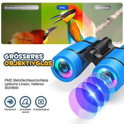 Dislocati Walkie Talkie Children, Outdoor Toys from 3-9 Years Boy Binoculars for Children Gifts Boy 3-9 Years Garden Toys Children for Outside Children's Toys from 3-9 Years Outdoor Games