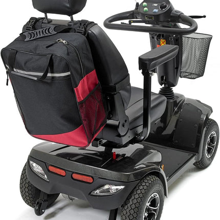 Biscay Mobility Bag - Red | Wheelchair and Mobility Scooter Bag Accessories, Wheelchair and Mobility Scooter Bags, Mobility Scooter Bag, Wheelchair and Mobility Scooter Accessories