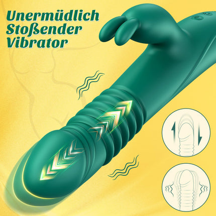 Vibration for women vibrator with thrust function, dildo sex toy for women couples ORSLUM sex toy vibrator sets for women clitoris solo, sex toys for women thrust G spot rabbit vibrators