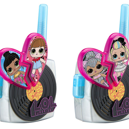 LOL Surprise! LL-207 LOL Surprise Remix OMG Walkie-Talkies, 2-Way Handheld Radios, Long Range, Static, Kids, Top Toys for Boys & Girls Ages 3 and Up, Outdoor Games Adventures