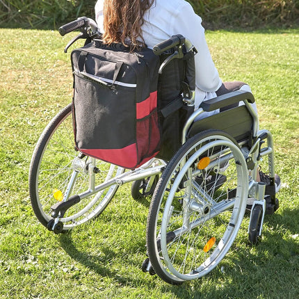 Biscay Mobility Bag - Red | Wheelchair and Mobility Scooter Bag Accessories, Wheelchair and Mobility Scooter Bags, Mobility Scooter Bag, Wheelchair and Mobility Scooter Accessories