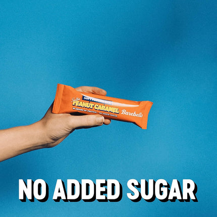 Barebells Soft Protein Bar – 16g High Protein Bar, Low Sugar, Protein Bar, Palm Oil Free – Salted Peanut Caramel, 12 x 55g