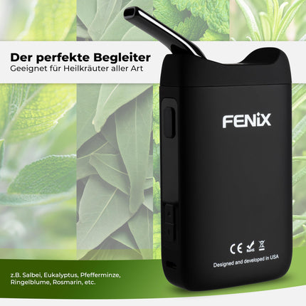 FENiX NEO Premium Vaporizer USB-C | 100% convection | Titanium chamber | New patented cooling technology | Ceramic cooling path and ceramic mouthpiece | Temperature range 120-221°C
