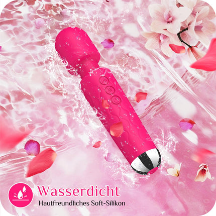 Vibration for women, G-spot vibration for women squirting, dildo, sex toy for women, 20 patterns 8 speeds, quiet waterproof, sex toy for women extremely hard (Rose Red)