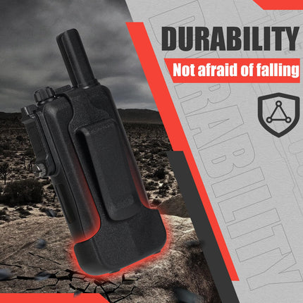 Retevis RB647 Walkie Talkie, IP67 Waterproof Walkie Talkie, PMR446 16 Channels, Professional Two-Way Radio, 1000 mAh, VOX Walkie Talkies for School, Security Rescue (Black, 3 Pack)