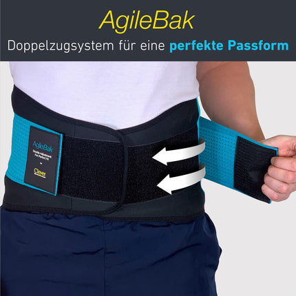Back Brace Back Support Belt for Men and Women - Back Strap to Relieve Back Pain, Prevent Injury + Stabilize the Lumbar Spine - Large by Clever Yellow