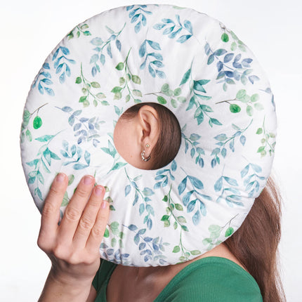 ODOXIA Piercing Pillow with Hole | For Ear Against Earache | Donut Pillow | Ear Cushion | Sleeping Ring for Side Sleepers to Relieve Ear Pain | Pillow for Side Sleepers | Donut Ear Pillow