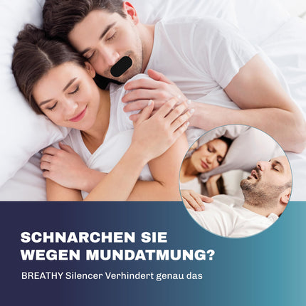 Mouth tape against snoring - Mouth tape for sleeping snore stopper anti snore snore stopper against snoring snore patch anti snore medical