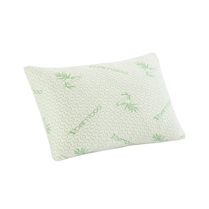 Bamboo pillow - orthopedic neck support pillow - memory foam pillow - orthopedic pillow sleeping pillow - neck pillow pillow - removable cover - bamboo viscose pillowcase (60 x 40 cm)
