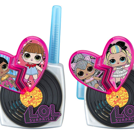 LOL Surprise! LL-207 LOL Surprise Remix OMG Walkie-Talkies, 2-Way Handheld Radios, Long Range, Static, Kids, Top Toys for Boys & Girls Ages 3 and Up, Outdoor Games Adventures